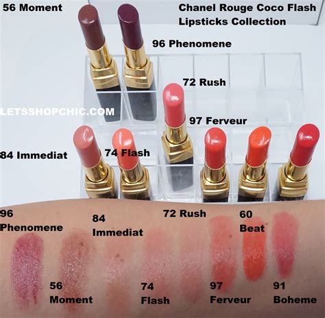 chanel red lipstick colour|chanel lip color chart.